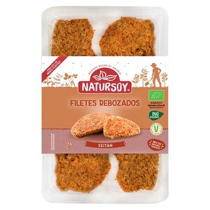 Imagen de NATURSOY Filets ecològics arrebossats de seitan