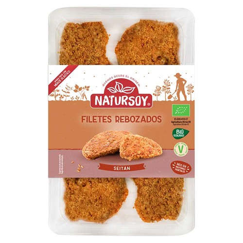 NATURSOY Filets ecològics arrebossats de seitan