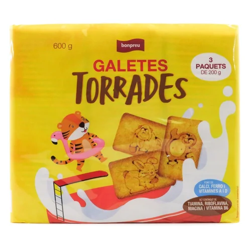 BONPREU Galletas con miel