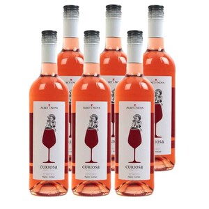 Imagen de CURIOSA Caixa de vi rosat ecològic DO Penedès Km0