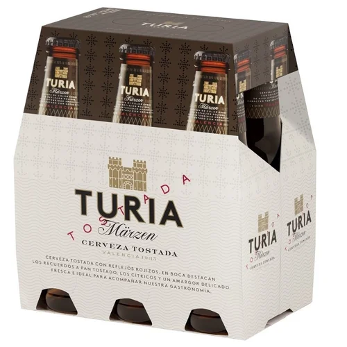 Cerveza especial 12 x 25 cl en botella