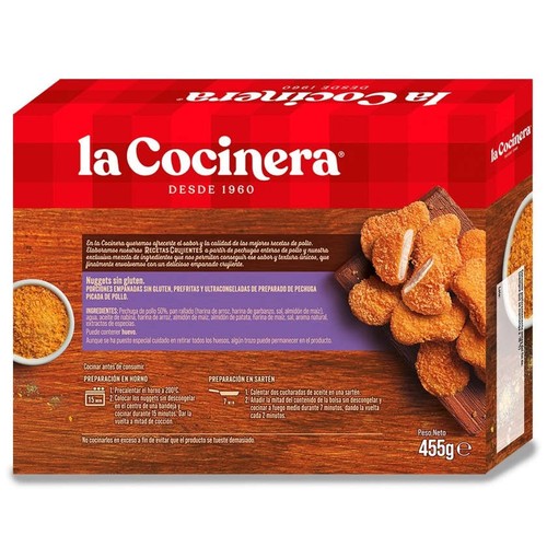 LA COCINERA Nuggets de pollastre sense gluten