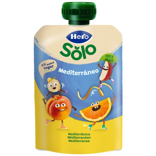 HERO Puré de fruites mediterrani