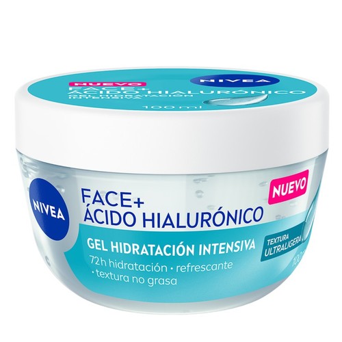 NIVEA Gel hidratant Nivea Face + Àcid hialurònic