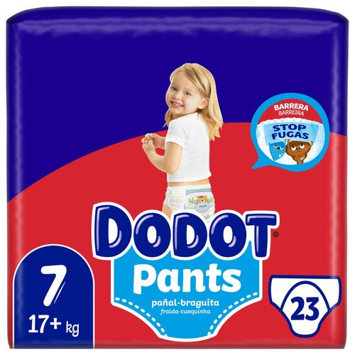 DODOT PANTS Bolquers calceta T7 (17+kg )