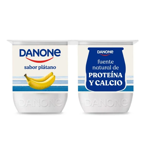 Yogur con sabor a frutos del bosque