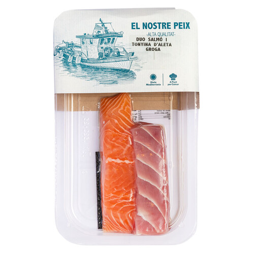 EL NOSTRE PEIX Duo de salmó i tonyina