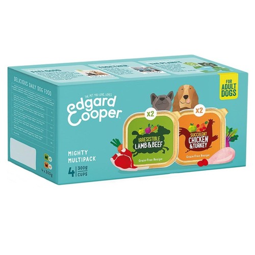 EDGARD & COOPER Menjar Mutlipack per a gos