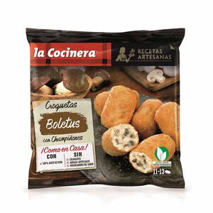 LA COCINERA Croquetes de bolets artesanes