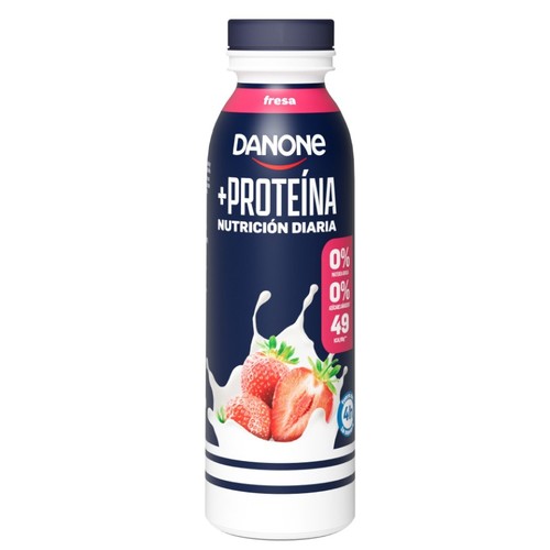 DANONE Iogurt líquid amb proteïna amb gust de maduixa