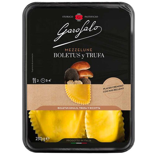 GAROFALO Pasta farcida de bolets i trufa