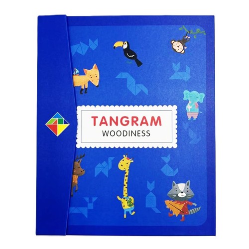 NATURE Joc de tangram amb figures d'animals