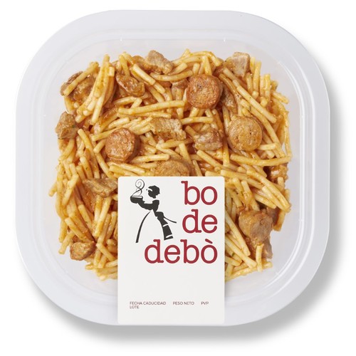 BO DE DEBÒ Fideus a la cassola