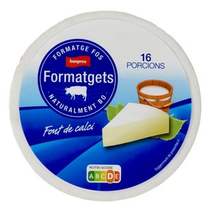 BONPREU Queso fundido en porciones para untar