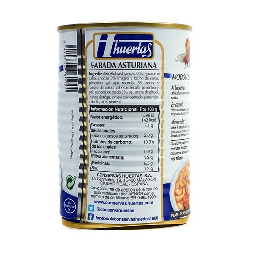 HUERTAS Fabada asturiana