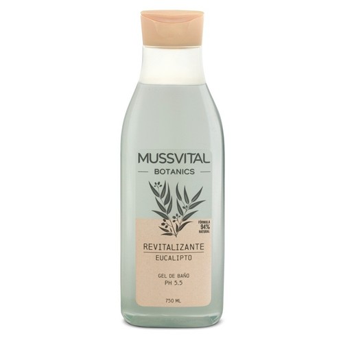 MUSSVITAL BOTANICS Gel de bany eucalipto