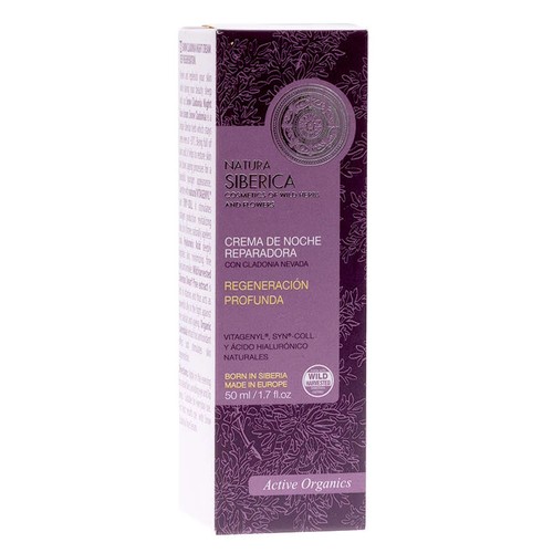 NATURA SIBERICA Crema facial de nit reparadora