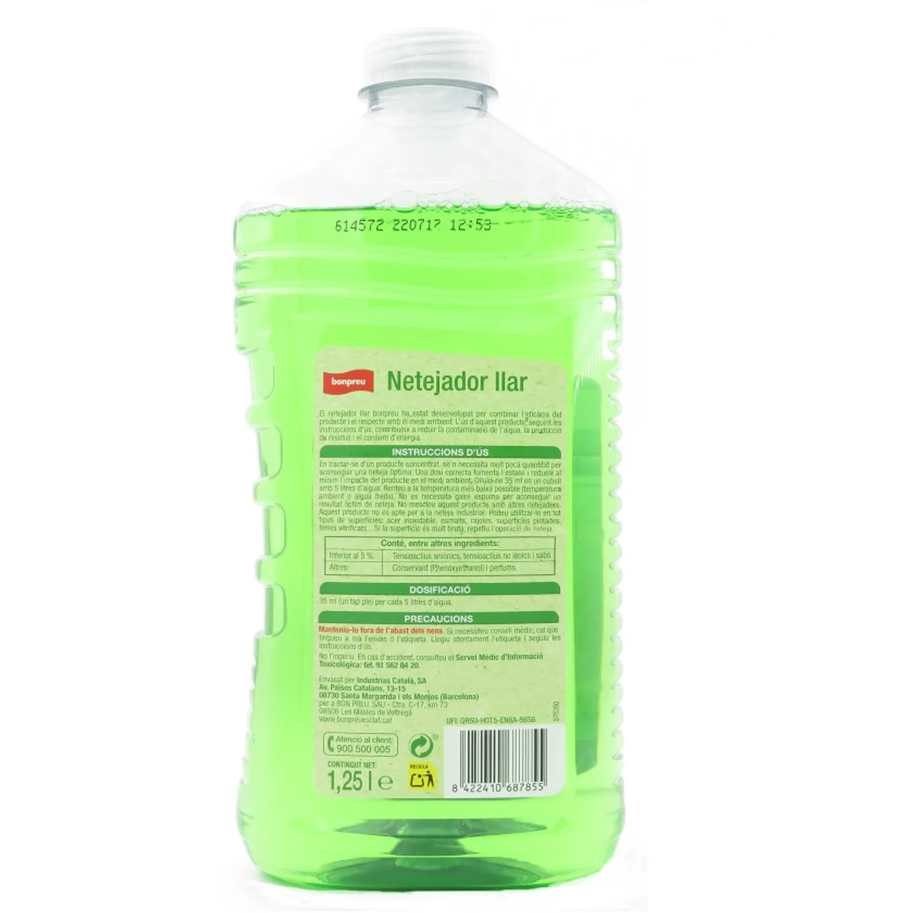 BONPREU Limpiador hogar ecológico