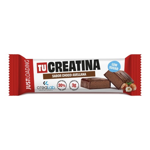JUST LOADING Barreta d'avellana amb Creatina