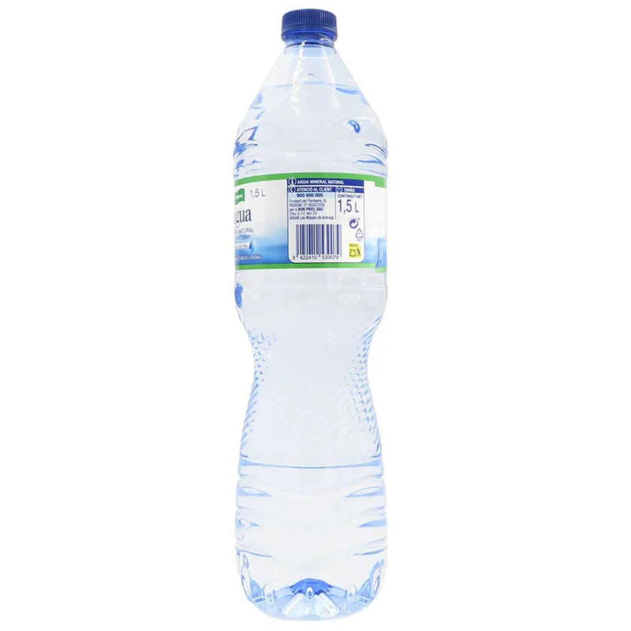 BONPREU Agua mineral natural 1,5 L