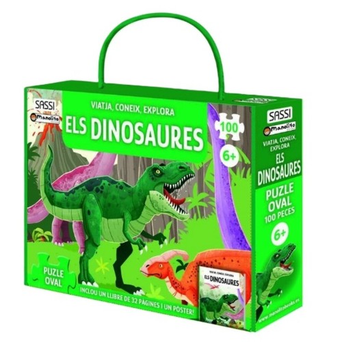 MANOLITO BOOKS Trencaclosques dinosaures
