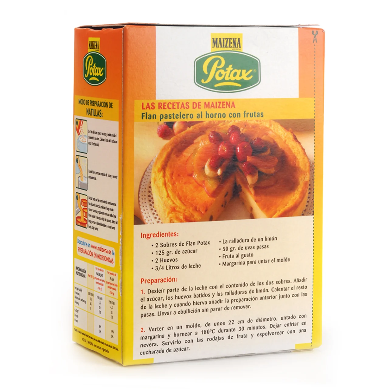 Preparado para flan y natillas