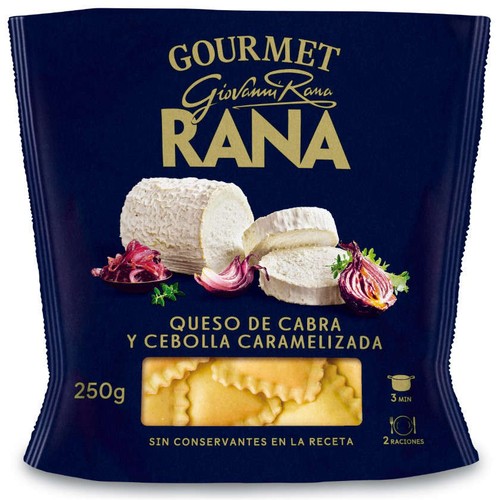 RANA Raviolis farcits de formatge de cabra i ceba caramel·litzada