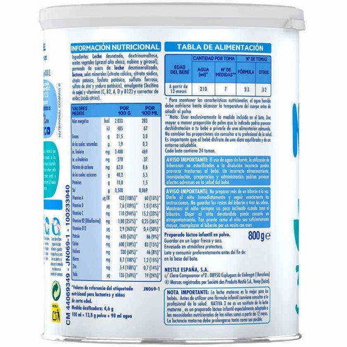 NATIVA 3 Llet de creixement en pols