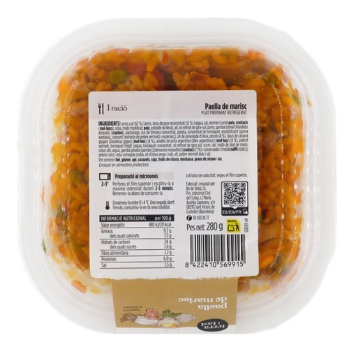 TERRA I TAST Paella de marisc