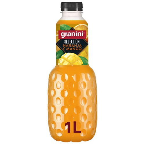 GRANINI Beguda de taronja i mango en ampolla 1L
