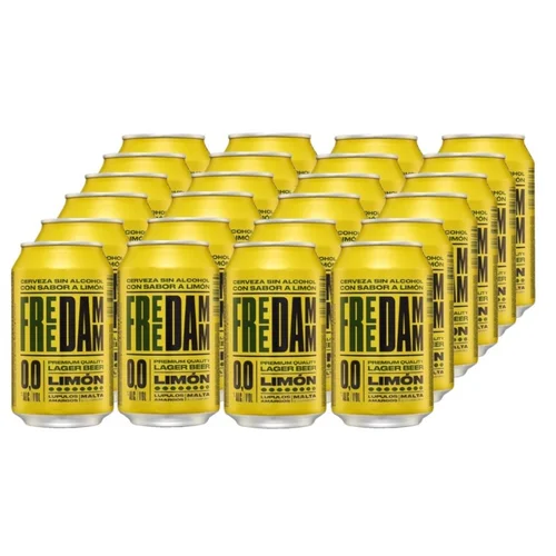 Cerveza tostada sin alcohol 24x33 cl en lata