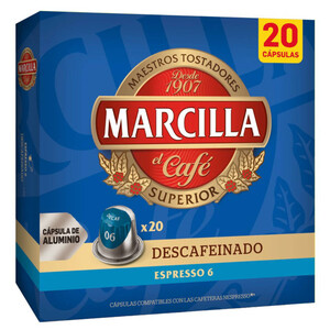 Imagen de MARCILLA Càpsules de cafè descafeïnat
