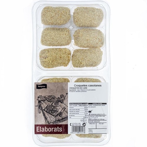 BONPREU Croquetes de carn