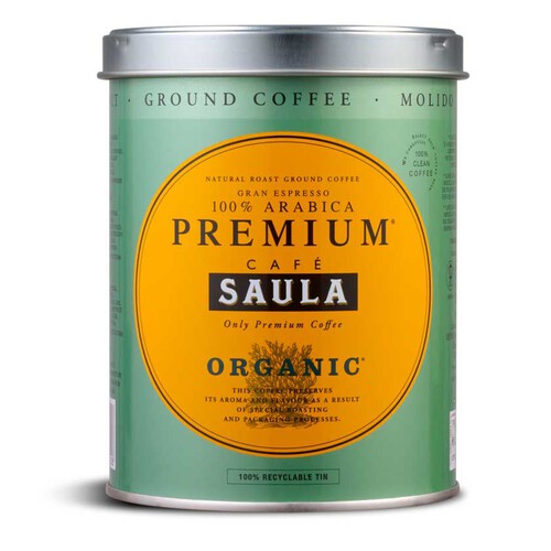 SAULA Cafè molt natural Premium ecològic Km0