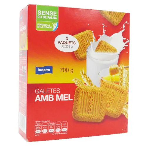 BONPREU Galletas digestive