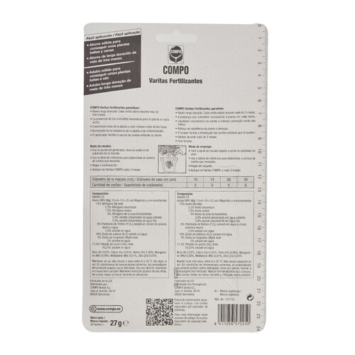COMPO Fertilitzant en vareta