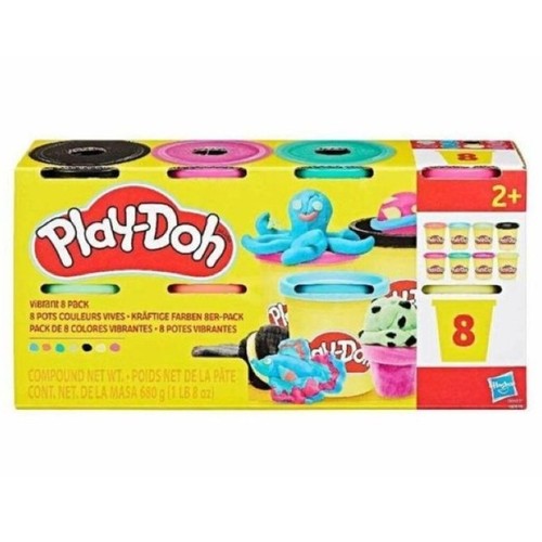 PLAY-DOH Pack amb 8 pots de colors variats