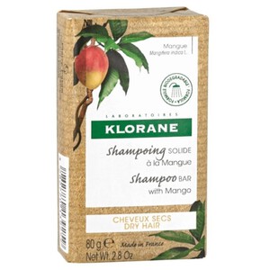 KLORANE Champú sólido de mango 0.08kg