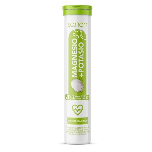 SANON Magnesi i potasi en comprimits efervescents