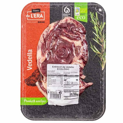 BONPREU DE L'ERA Entrecot de vedella ecològic