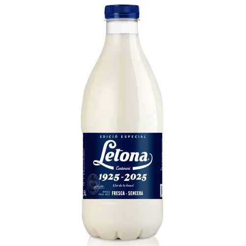 Leche entera en cartón