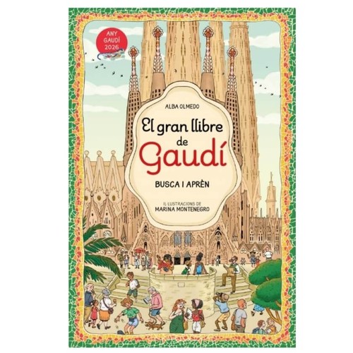 ED. BEASCOA Llibre El gran llibre de Gaudí. Busca i aprèn