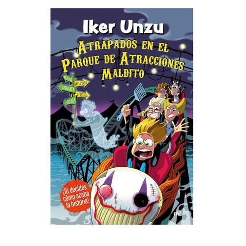 ED. MARTÍNEZ ROCA Llibre Atrapados en el parque de atracciones maldito