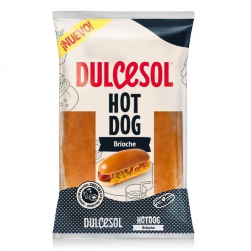DULCESOL Panets llargs hot dog brioix
