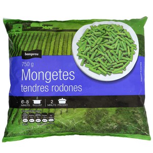 BONPREU Mongetes tendres rodones