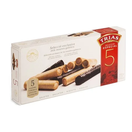 Galletas de almendra surtidas 10