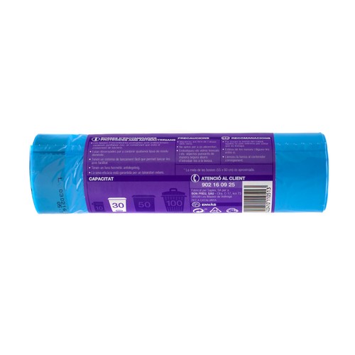BONPREU Bosses escombraries antibacteris 30 L