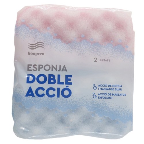 BONPREU Esponja doble acció