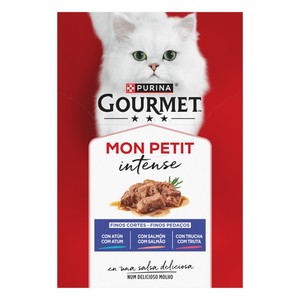 Comida de pescado para gato adulto