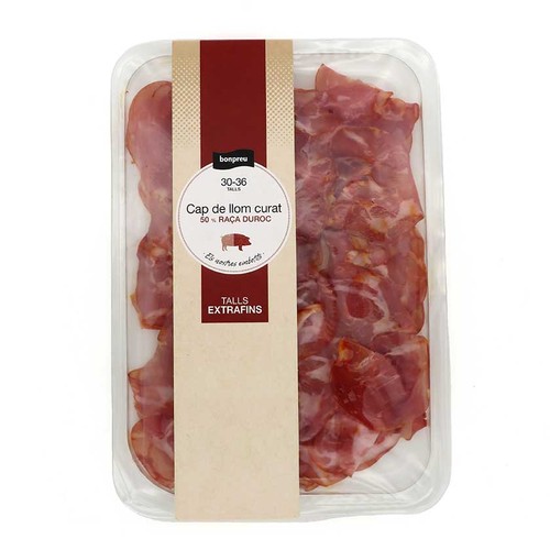 BONPREU Cap de llom 50% duroc